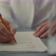 Doctor Hands Writing Medical Documents Close Up - VideoHive Item for Sale