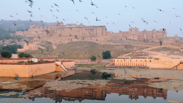 Amer Fort Is a Fort Located in Amer, Rajasthan, India