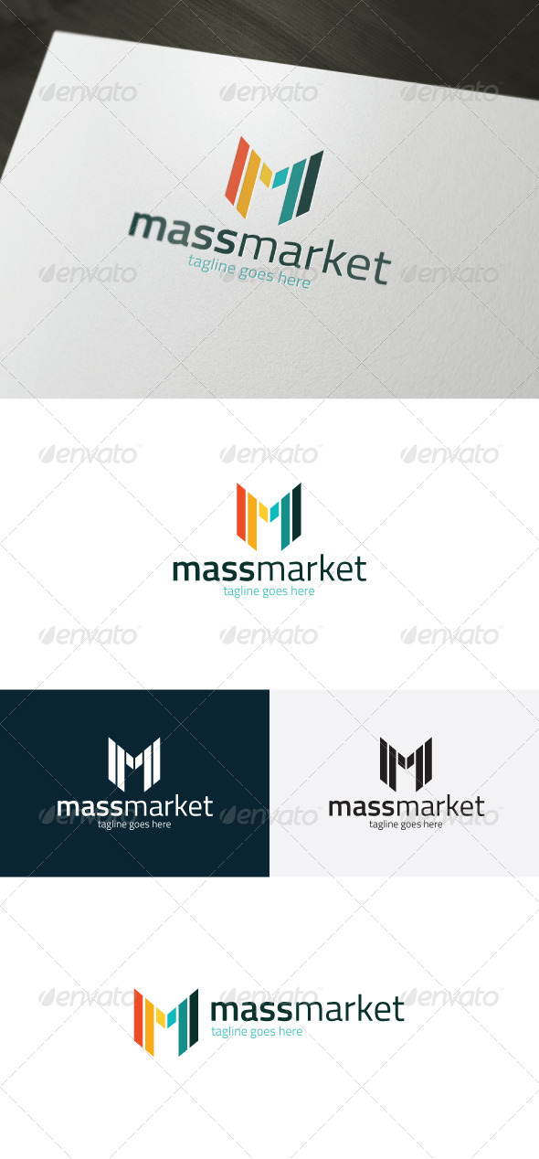 Mass Market Logo — Letter M