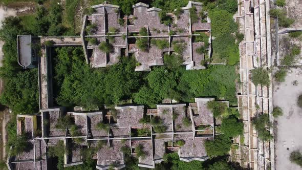 Destroyed and Abandoned Buildings in Sarajevo 4K