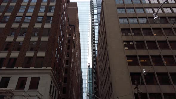 Buildings and skyscrapers in Toronto, Ontario, Canada.