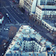 Paris Top View on Street - VideoHive Item for Sale