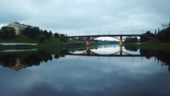 Western Dvina River And The City Of Vitebsk 01