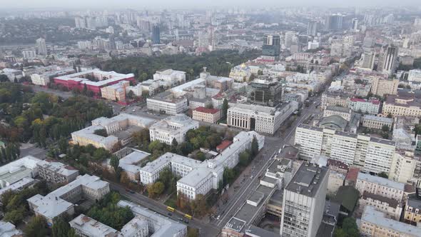 Kyiv - the Capital of Ukraine. Aerial View. Kiev