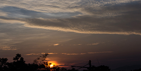 Blue Sky Sunrise