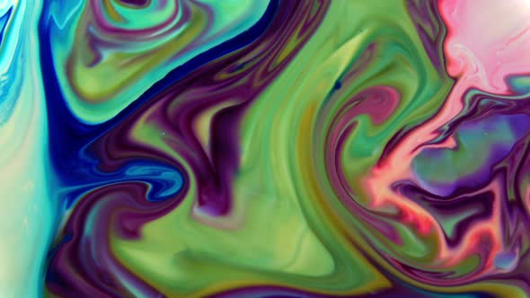 Abstract Colors And Paint Swirling Background Spread Texture alt