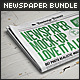 Newspaper Mock-up Bundle - GraphicRiver Item for Sale
