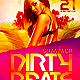 Summer Dirty Beats Flyer Template PSD - GraphicRiver Item for Sale