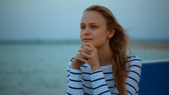 Woman With Wistful Look