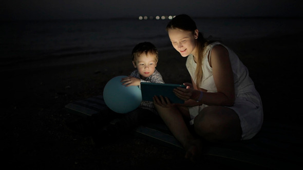 On  Beach At Night