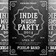 Indie Music Party Flyer Template - GraphicRiver Item for Sale