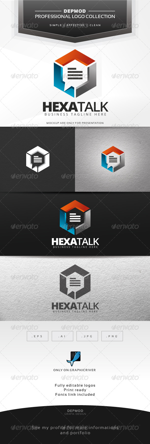 Hexa Talk Logo