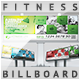 Fitness Billboard - GraphicRiver Item for Sale