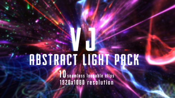 VJ  Abstract Light Pack