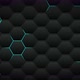Futuristic Hexagons Surface Loop Multicolor background. - VideoHive Item for Sale