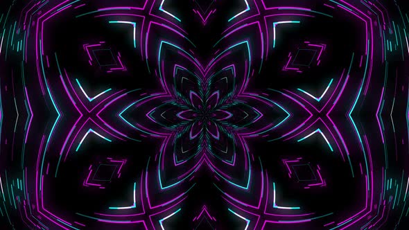 Neon Kaleidoscope