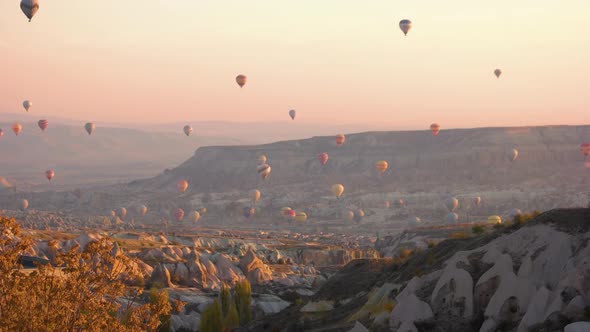 Balloon Flight at Cappadocia, Turkey