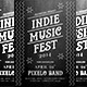 Indie Music Fest Flyer Template - GraphicRiver Item for Sale