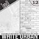 White & Light Grey Urban Backgrounds - GraphicRiver Item for Sale