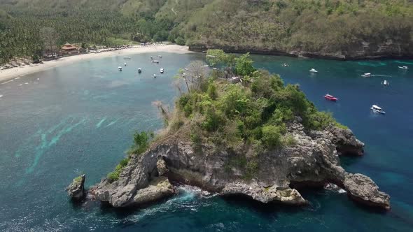 crystal Bay, Seascape, Rocks, Cliff, Ocean.