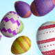 Easter Eggs Falling - VideoHive Item for Sale