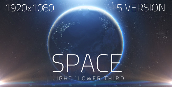 Space Light Lower Third V1 (5 Pack) alt