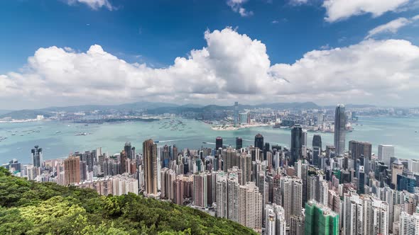 Time lapse of Hong Kong Container Terminal