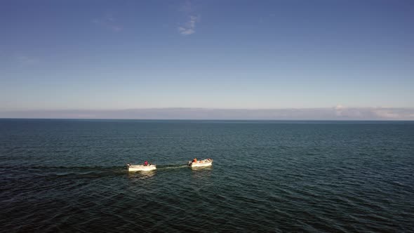 Aerial View to the Baltic Sea