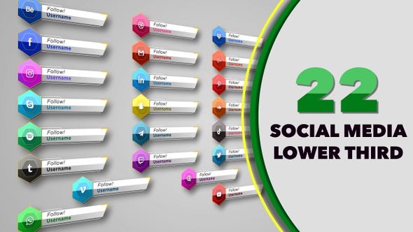 Social Media Lower Third 22 Quicktime V3 alt