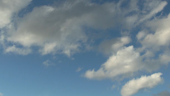 Clouds Moving in The Sky