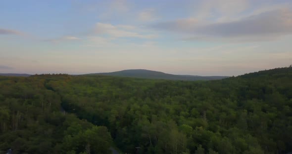 Small Town Aerials of Lake Hebron, Maine