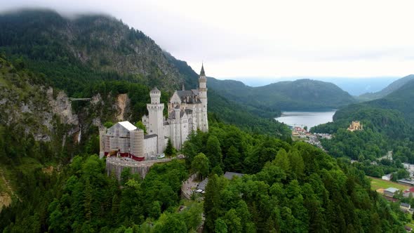 Neuschwanstein Castle Bavarian Alps Germany