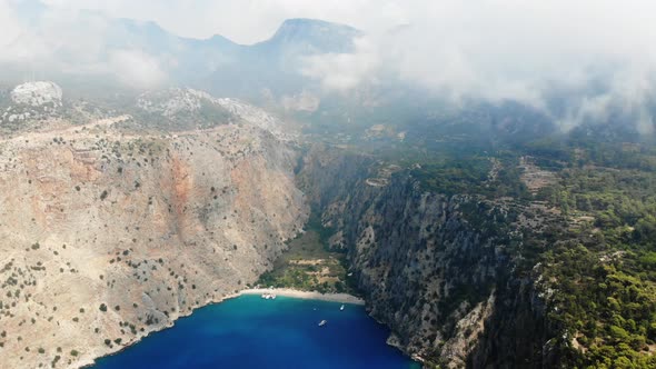 Butterfly Valley in Fethiye.