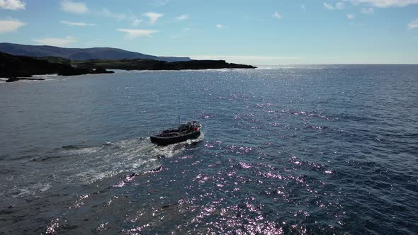 Fishing Vessel at Dawros in County Donegal - Ireland