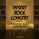 Desert Rock Concert Flyer Template - GraphicRiver Item for Sale