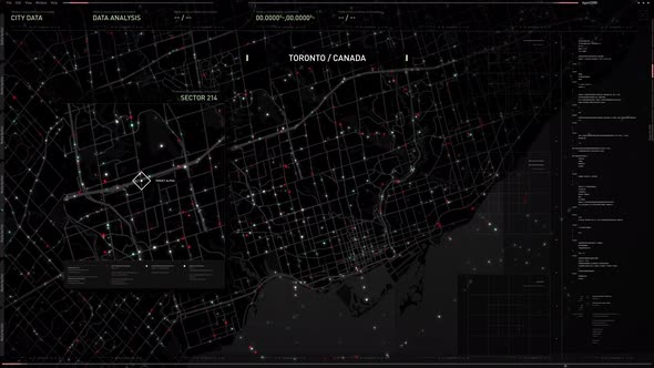 Spy Location Analysis Interface Tracking Route Of Suspected Criminals Vehicle alt