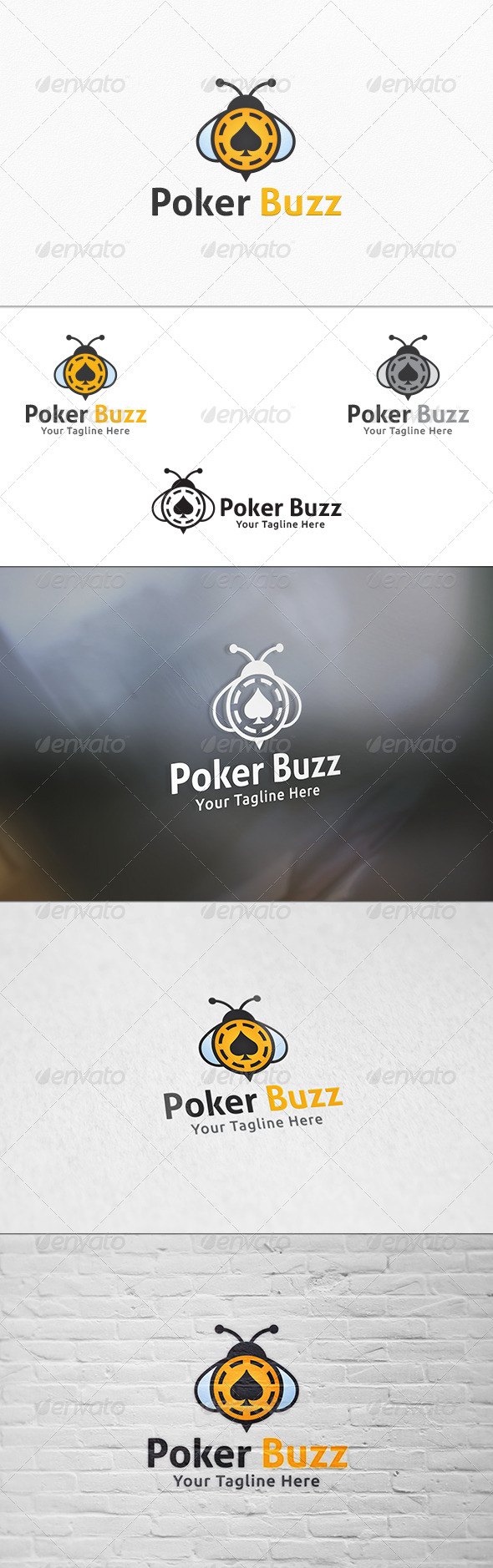 Poker Buzz - Logo Template