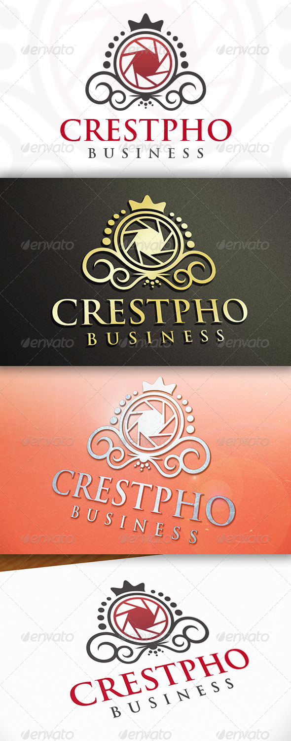 Photo Crest Logo