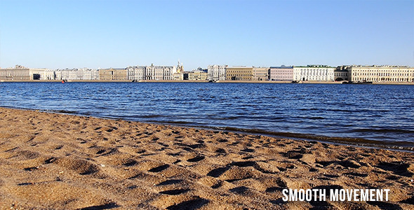 Beach, River And Old City alt