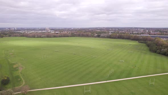 Hackney Marshes Famous for Sunday League Football Pitches in London