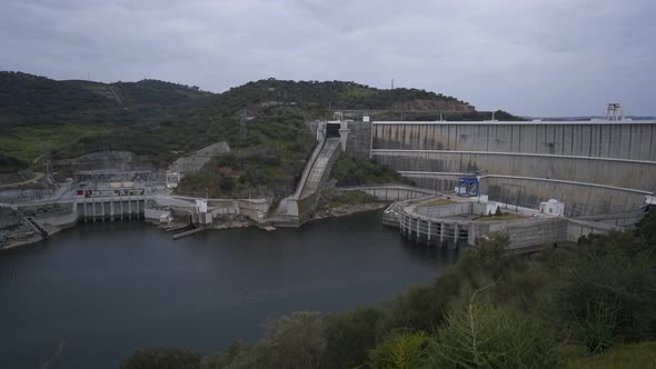 Barragem do Alqueva Dam in Alentejo, Portugal