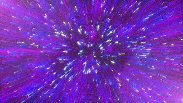 Colorful Fireworks Particles V34