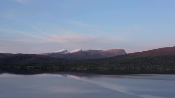 Mountain Landscape Aerial