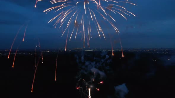 Spectacular Fireworks Displays, Fireworks that Dance in The Night and Illuminate the Skyline