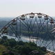 Aerial Top View Flying Over the Ferris Wheel - VideoHive Item for Sale