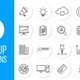 Startup Line Icons Pack - VideoHive Item for Sale
