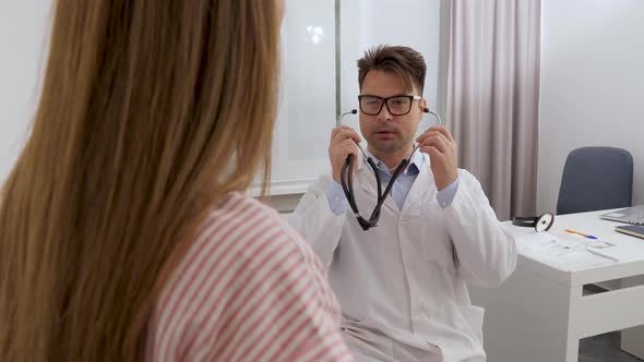 Doctor in His Office