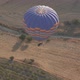 Colourful Hot Air Balloon with Large Brown Basket Floats - VideoHive Item for Sale
