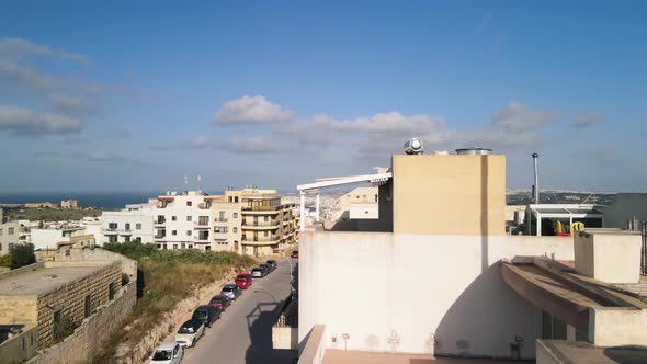 Aerial View of Mellieha Malta