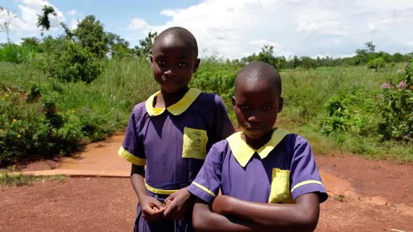 Children in African